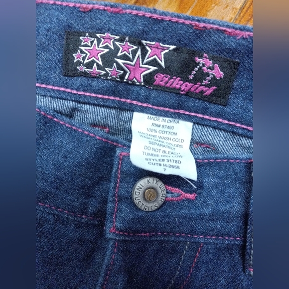 Kik Wear × Kik Girl y2k super wideleg skater jeans w/big pockets! Taking offers! - Picture 7 of 16